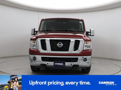 Burgundy 2017 Nissan NV Passenger NV3500 HD SL