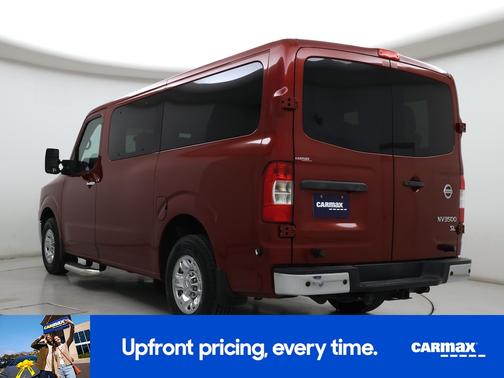 Burgundy 2017 Nissan NV Passenger NV3500 HD SL