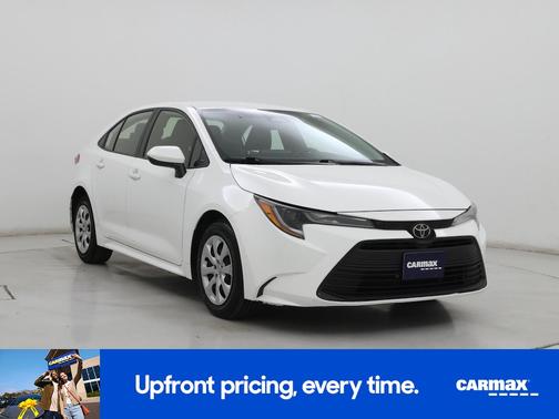 White 2023 Toyota Corolla LE