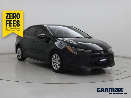 Black 2022 Toyota Corolla LE