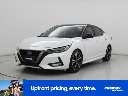 White 2021 Nissan Sentra SR