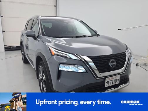 Gray 2023 Nissan Rogue Platinum