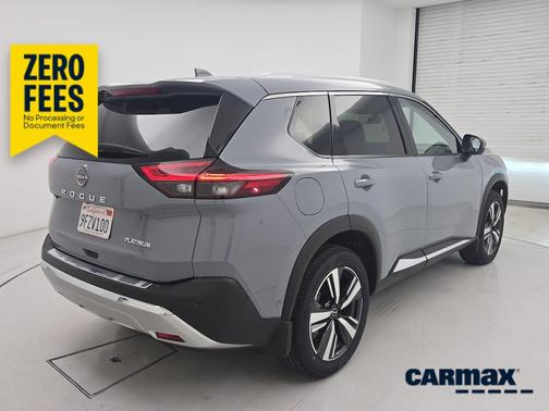 Gray 2023 Nissan Rogue Platinum