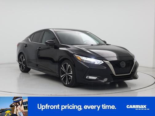 Black 2021 Nissan Sentra SR