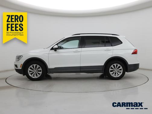White 2019 Volkswagen Tiguan S