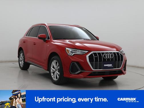 Red 2022 Audi Q3 S-Line Premium Plus
