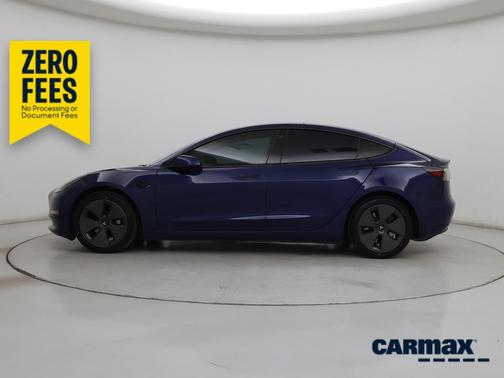 Blue 2022 Tesla Model 3 Long Range