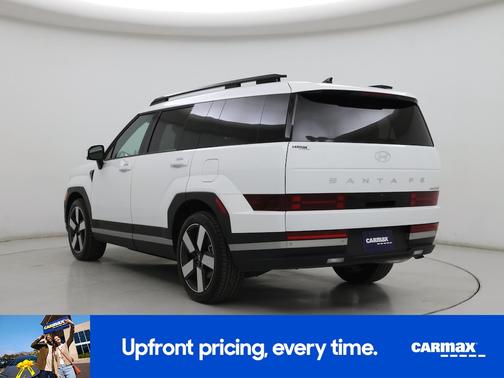 White 2025 Hyundai SANTA FE HEV Limited
