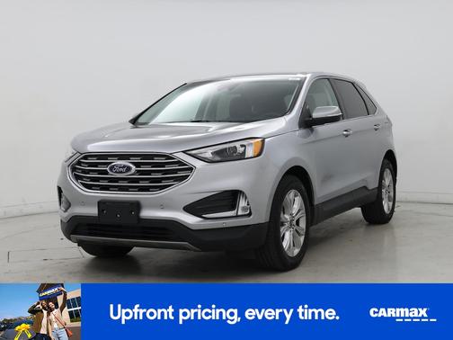 Silver 2024 Ford Edge Titanium