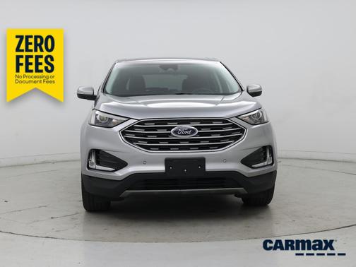 Silver 2024 Ford Edge Titanium