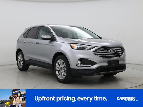 Silver 2024 Ford Edge Titanium