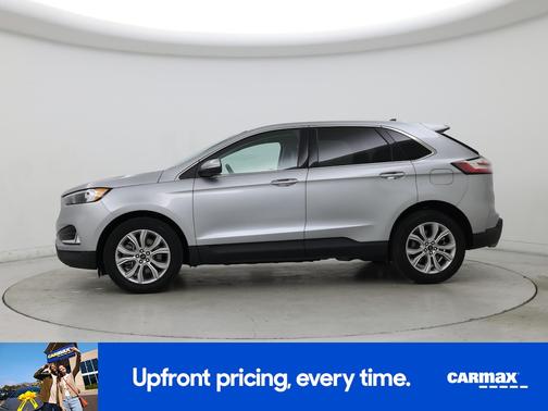 Silver 2024 Ford Edge Titanium