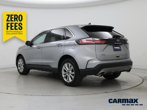 Silver 2024 Ford Edge Titanium