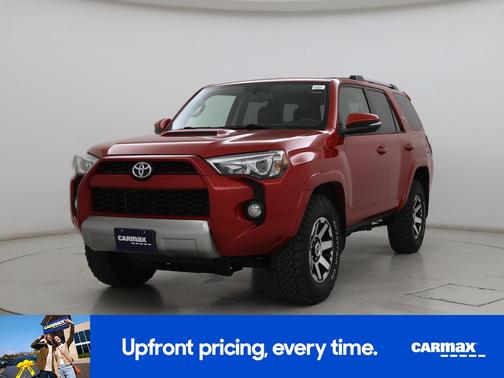 Red 2017 Toyota 4Runner TRD Off Road Premium