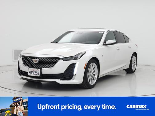 White 2021 Cadillac CT5 Luxury