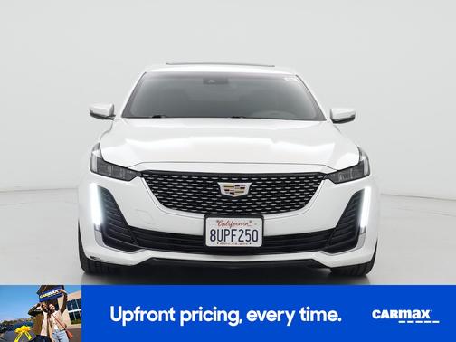 White 2021 Cadillac CT5 Luxury