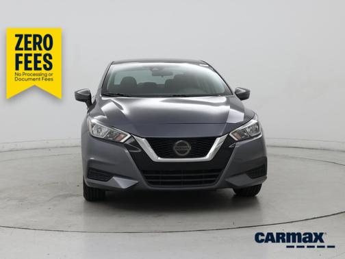 Gray 2021 Nissan Versa SV
