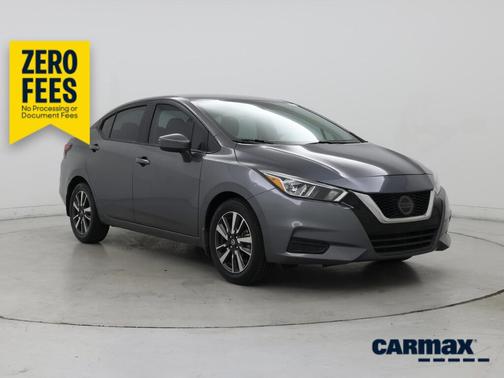 Gray 2021 Nissan Versa SV