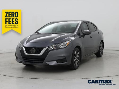 Gray 2021 Nissan Versa SV