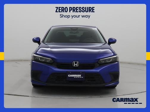 Blue 2023 Honda Civic LX