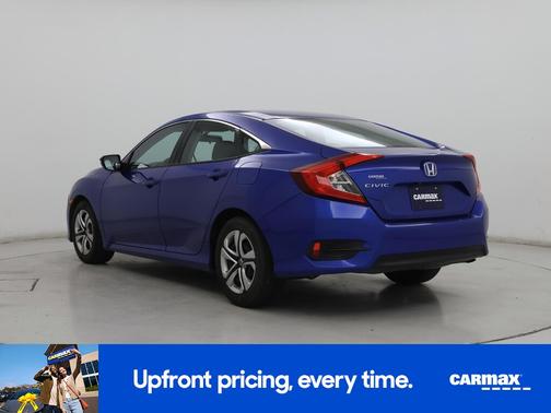 Blue 2016 Honda Civic LX