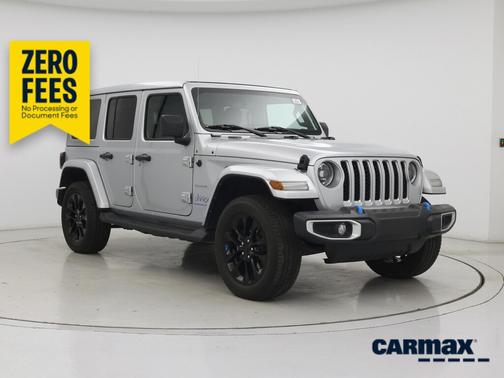 Silver 2023 Jeep Wrangler 4xe Unlimited Sahara