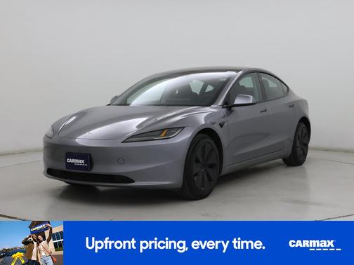 Gray 2025 Tesla Model 3 Long Range