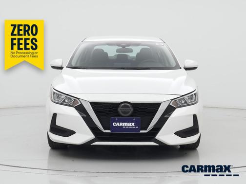 White 2022 Nissan Sentra SV