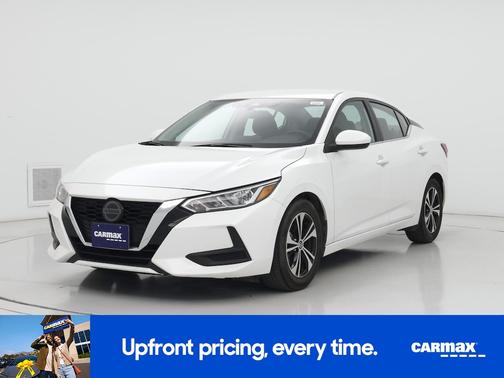 White 2022 Nissan Sentra SV