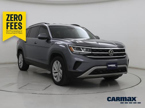Gray 2021 Volkswagen Atlas SE w/Tech