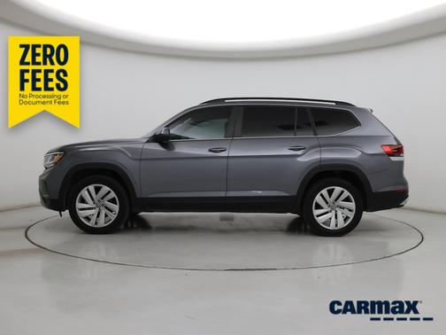 Gray 2021 Volkswagen Atlas SE w/Tech