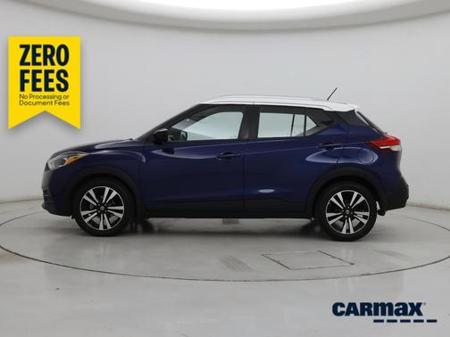 Blue 2020 Nissan Kicks SV