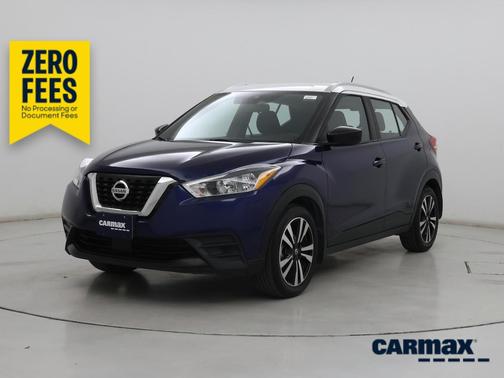 Blue 2020 Nissan Kicks SV