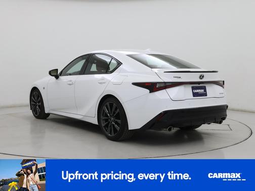 White 2025 Lexus IS 350 F-Sport