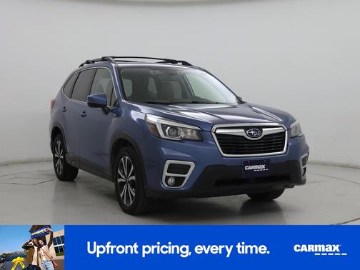 Blue 2020 Subaru Forester Limited