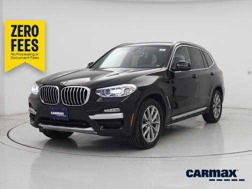 Black 2019 BMW X3 XDrive30i