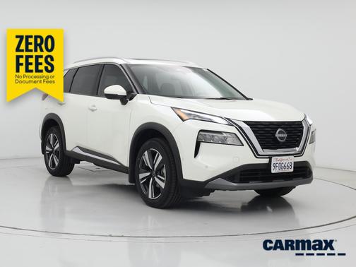 White 2023 Nissan Rogue SL
