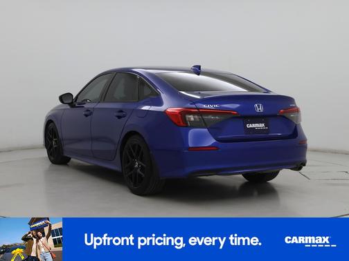Blue 2024 Honda Civic Sport