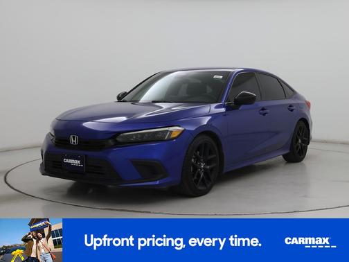 Blue 2024 Honda Civic Sport