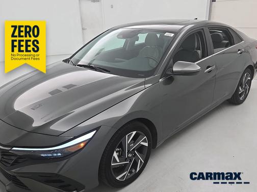 Gray 2025 Hyundai ELANTRA Limited