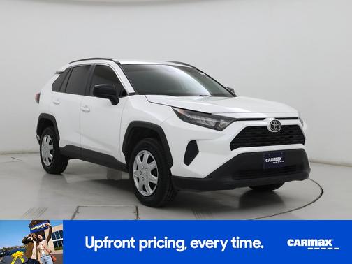 White 2021 Toyota RAV4 LE