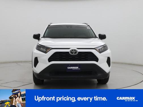 White 2021 Toyota RAV4 LE