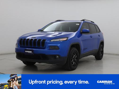 Blue 2018 Jeep Cherokee Latitude