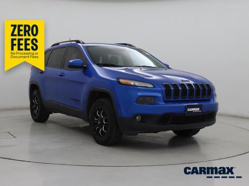 Blue 2018 Jeep Cherokee Latitude