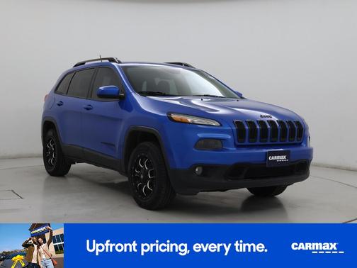Blue 2018 Jeep Cherokee Latitude