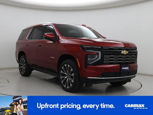 Red 2025 Chevrolet Tahoe High Country