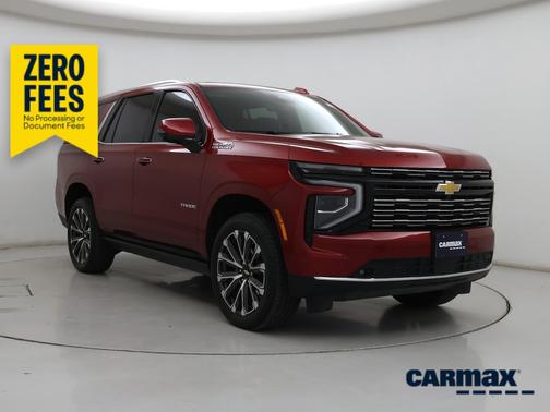 Red 2025 Chevrolet Tahoe High Country