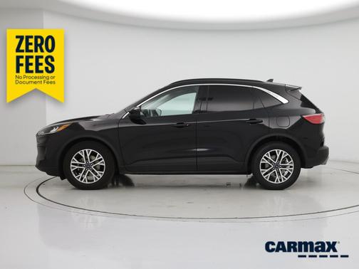 Black 2021 Ford Escape SEL