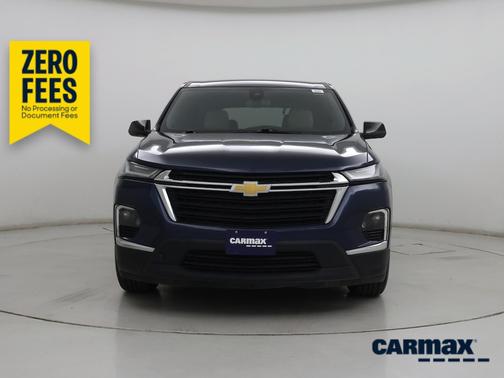 Blue 2023 Chevrolet Traverse LS