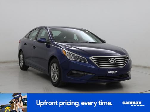 Blue 2015 Hyundai SONATA SE